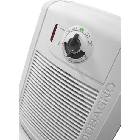 De'longhi hbc 3032 termoventilatore caldobagno, 3 livelli di potenza, funzione eco-silence, protezione antigoccia, ventilazione estiva, avvolgicavo, per ambienti fino a 65 m³ (1/4)