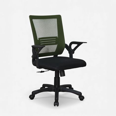 Sedia da scrivania e ufficio regolabile Zenith - Verde