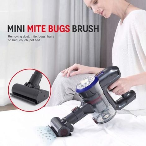 Tête de brosse de nettoyage pour aspirateur Dibea D18 - - Accessoire anti-acariens détachable (1/2)