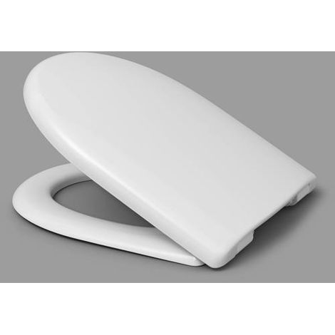 HARO asiento inodoro Move SoftClose blanco bisagra enchufable acero inoxidable C0102G (1/4)