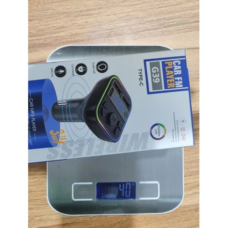 G38 Auto-Bluetooth-MP3-Player, Autoladegerät, FM-Transmitter, Freisprecheinrichtung, Dual-Port-USB-Empfänger -- G39 (Verpackt in einer Farbbox) (1/2)