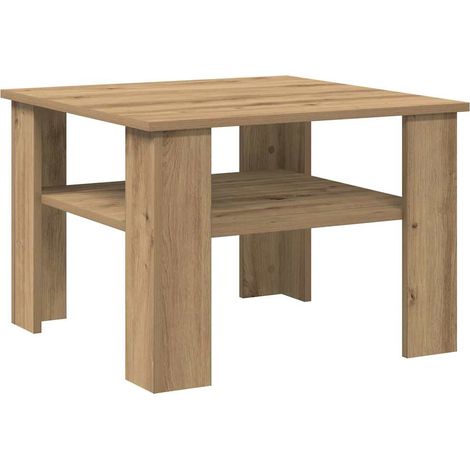 Maison Exclusive - Couchtisch Artisan-Eiche 60x60x42 cm Holzwerks