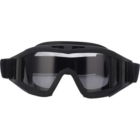 Lunettes de protection à sangle avec verres interchangeables clairs et jaunes (1/5)