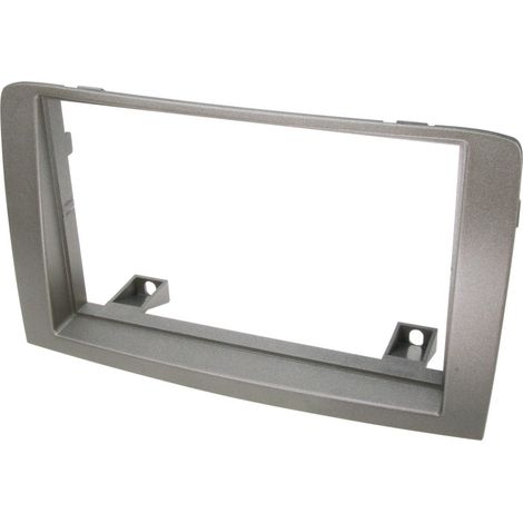 Support autoradio 2DIN compatible avec Lancia Musa - Anthracite beige