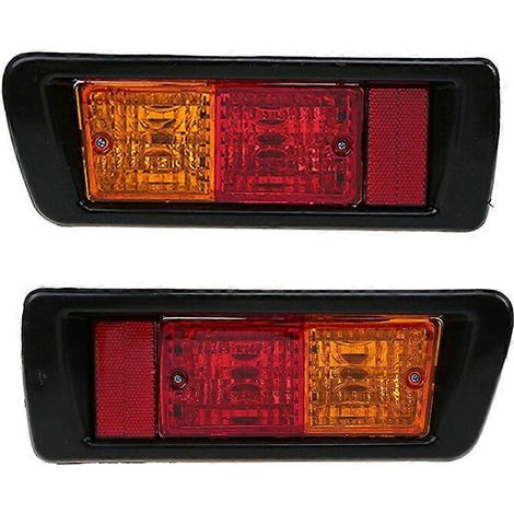 Feu stop réflecteur de pare-chocs arrière pour Toyota Land Cruiser Prado (90) 97 98 (1/5)