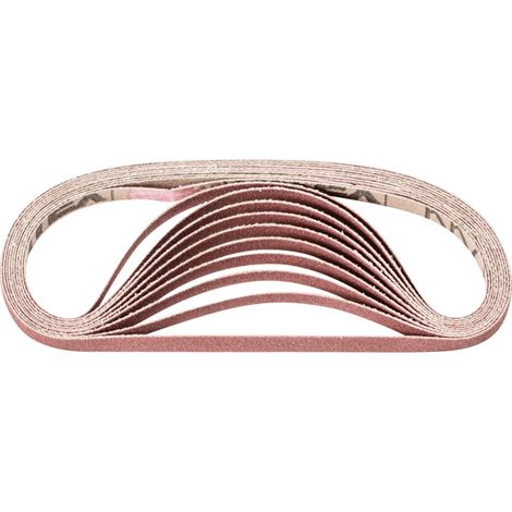 PFERD TOOLS Korund Schleifband BA 6x305 mm A180 für universelle Anwendung mit Bandschleifer 100 Stk (1/5)