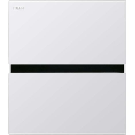 Mepa IR urinoir rinçage automatique blanc , fonctionnement sur batterie