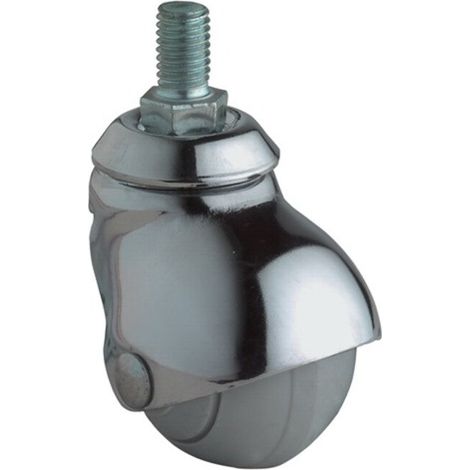 BS Rollen Kugellenkrolle M10 Gleitlager 30 kg - F50.040