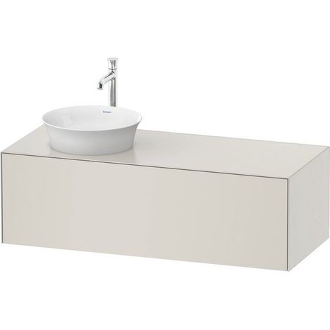 Support de lavabo WHITE TULIP 1300x550mm 1 sortie. No sdm o ES