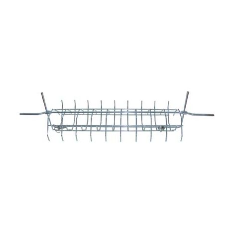 SPIEDO GIRARROSTO A GABBIA  INOX CM 70