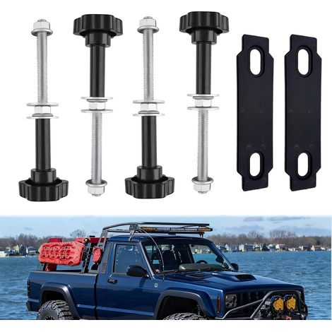 Kit de montage de plaques de sable Aide au démarrage pour SUV Aide à la traction de la boue et de la neige pour voiture en cas de sable, support pour plaques de sable (1/5)