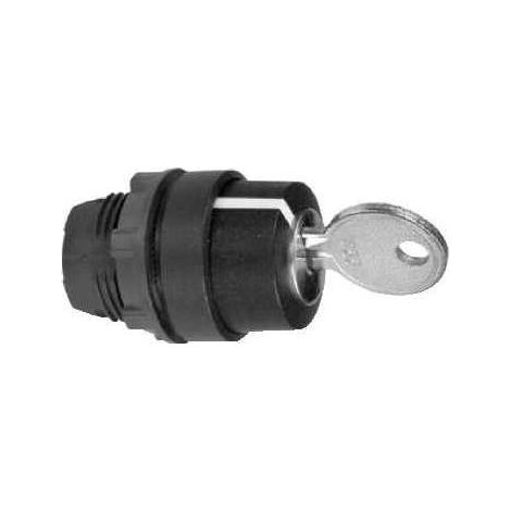 Interruptor de 3 posiciones con llave 455 antirretorno ZB5AG5