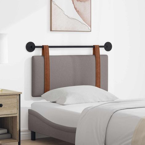 Tête de lit suspendue Taupe PU antique vidaXL (1/5)