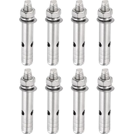 8 Pcs Goujons D'Expansion M6x50mm Vis D'Expansion (1/5)