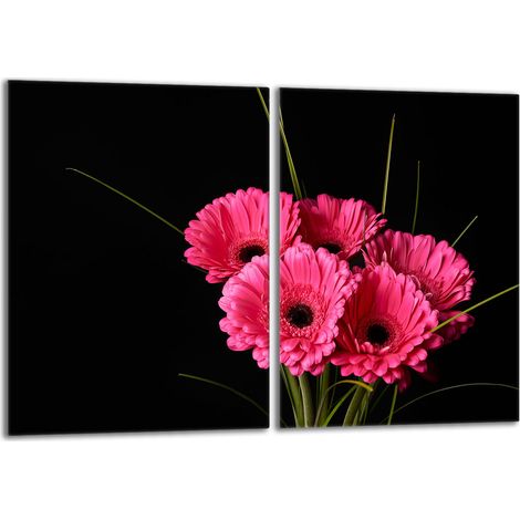 Piastra protettiva in vetro per stufa 2x40x52 Gerbera (1/5)