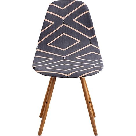 Housses de Chaise Salle à Manger Scandinave Housse de Chaise de Forme incurvée Lot de 4 Caractère Noble (1/5)