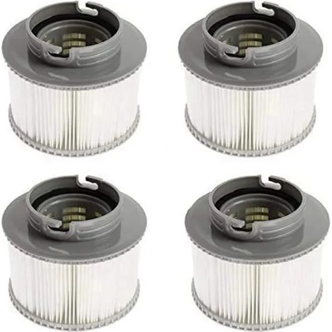 Accessoires compatibles avec la pompe de filtration pour spa gonflable MSPA FD2089 : cartouches filtrantes pour piscine/tuyauterie (1/4)