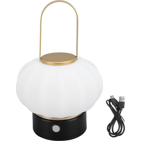 Ortviai Lampe de table sans fil portable à LED, 3 températures de lumière, réglage tactile continu, batterie intégrée 2000 mAh (1/5)