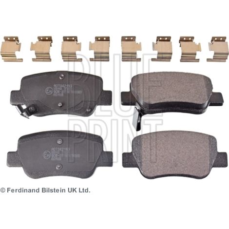 Kit de plaquettes de frein, frein à disque Blue Print ADT342183 TOYOTA