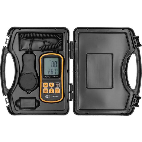 GM1030C Digitales Lichtmessgerät 0200.000 lx, hochpräzises, tragbares Luxmeter mit automatischer Bereichswahl und Photometer (1/4)