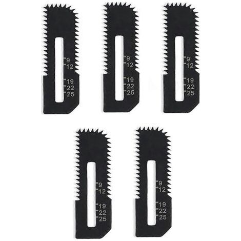 Set mit 5 Gipskartonsägeblättern für Akku-Sägen (1/5)