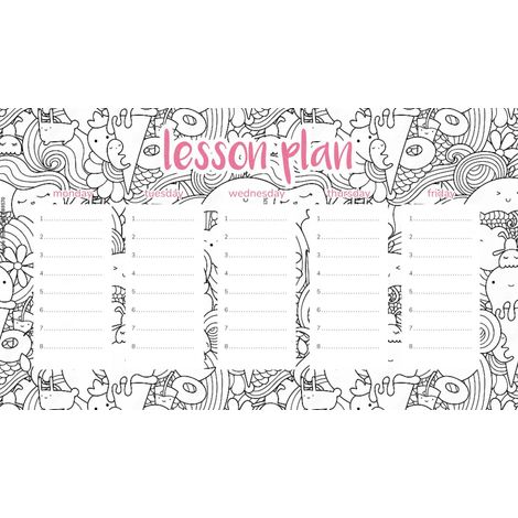 Magnetischer Lernplan für Kinder: Abstraktes Malbuch 30 x 17,5 cm