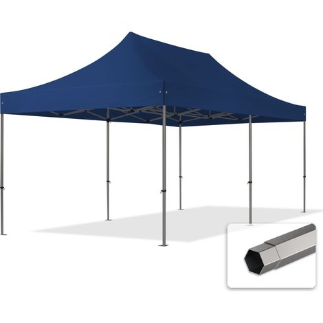 3x6 m Tonnelle pliante Acier, PES 750, bleu (1/5)