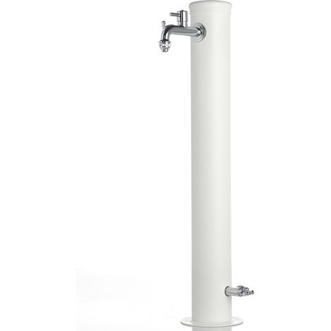 Fontana da Giardino con Doppio Rubinetto Belfer 42/ARR Bianco (1/5)