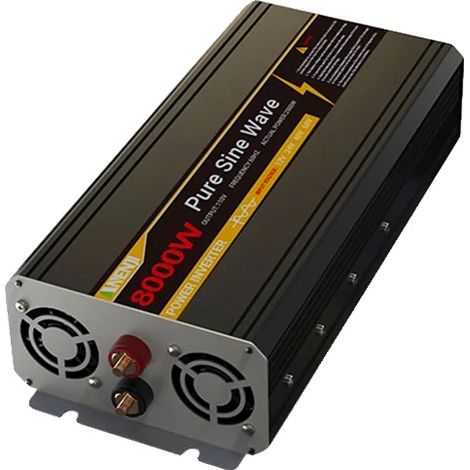 Onduleur, Sortie Onde Sinusoïdale Pure, Refroidissement Haute Efficacité, 8000W, 12V (1/2)