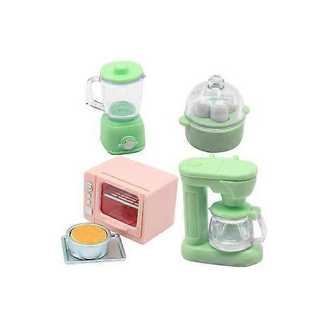 1 Set Puppenhaus-Accessoires, Miniatur-Ornamente, Miniatur-Landschaftsrequisite, Mini-Modell