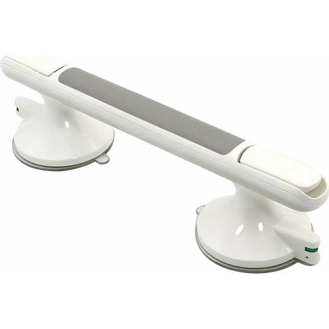 Barre de maintien pour douche – Ventouses puissantes – Plastique ABS – Installation rapide sans perçage – Prise antidérapante (1/5)