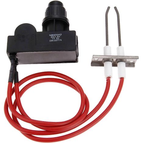 Kit de bouton d'allumage électronique universel, double allumage, compatible avec les barbecues et chauffe-eau Char-Broil. (1/5)