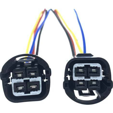 Compatible with the water tank fan connector and electronic fan wiring harness of Baojun 730, 310, 560 and 510 air conditioners -- JB1861-4P