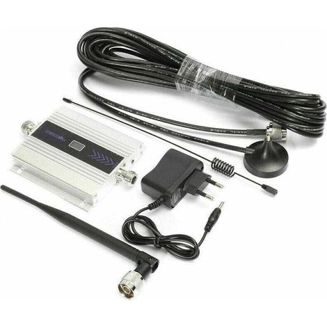 ZVD-Amplificateur de Signal GSM 900MHz Répéteur 2G 3G 4G Amplificateur Cellulaire LTE DCS 1800 2100 Pour Téléphone Portable - UE- (1/2)