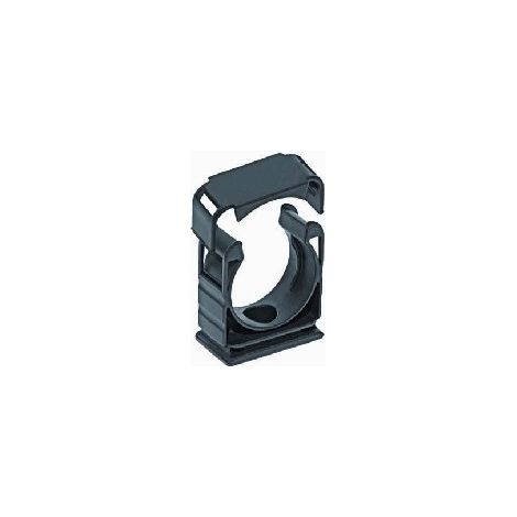 flexa Schlauchhalter RQH-G AD21.2sw schwarz Kunststoff 50 Stk (1/2)