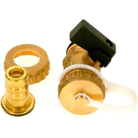 BOSCH Grifo de llenado y vaciado negro, 7101556