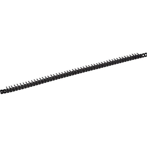 1000 - Vis Cloison Sèche - Ceinture De Vis - Filetage Grossier Pour Bois - Compatible Embout Chargeur - Tête PH2 - Argent - 3,5x35cm (1/5)