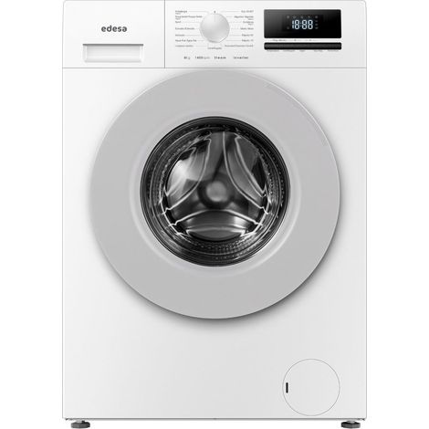 Edesa EWF-8404 WH - Lavadora Carga Frontal 8 Kg 1400 Rpm A Blanco