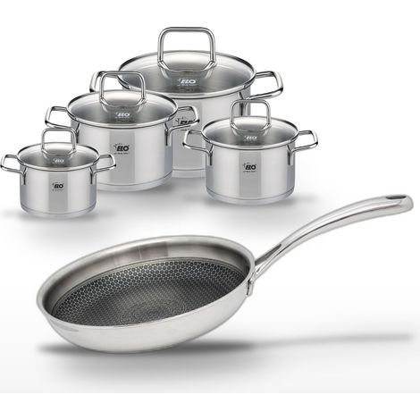 Lot de 4 faitouts Elo Relief Evolution avec poêle 28 cm Elo (1/5)