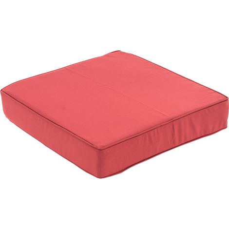 Copricuscino Sgabello Mandal rosso rubino