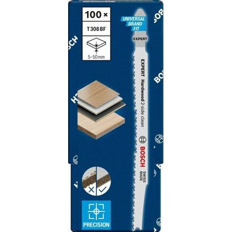 Bosch T 308 BF Extra-Clean Stichsägeblatt Edelstahl