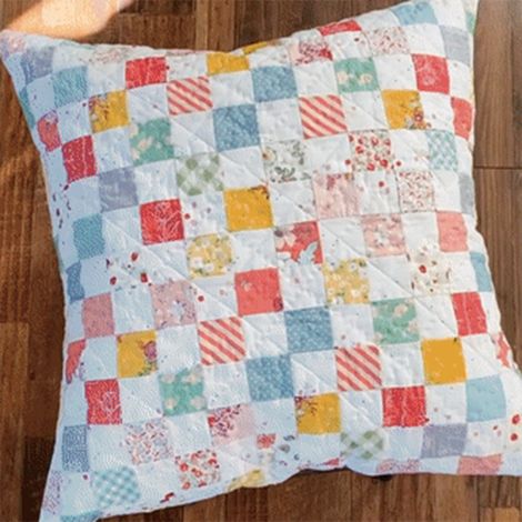 Règle de couture quadrillée, règle de découpe pour patchwork, outil de couture, règle de repassage pour patchwork, transparente 6 pouces. (1/5)