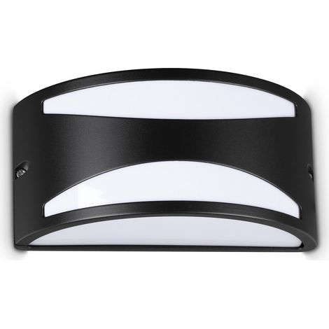 Ideal Lux REX Applique murale extérieure encastrée noire 1x E27 IP44 (1/2)
