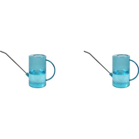 2X Arrosoir Bleu, 1,5 L D'Arrosoirs de Grande Capacité, Arrosoir à Long Bec avec Joint Anti-Fuite, pour Plantes Grasses (1/5)