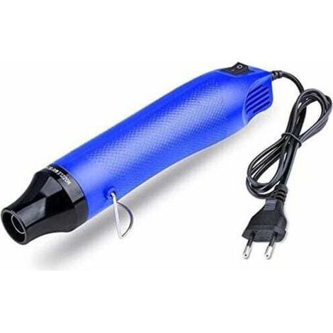 Décapeur Thermique, Mini Pistolet à Air Chaud 300W (Bleu) (1/4)