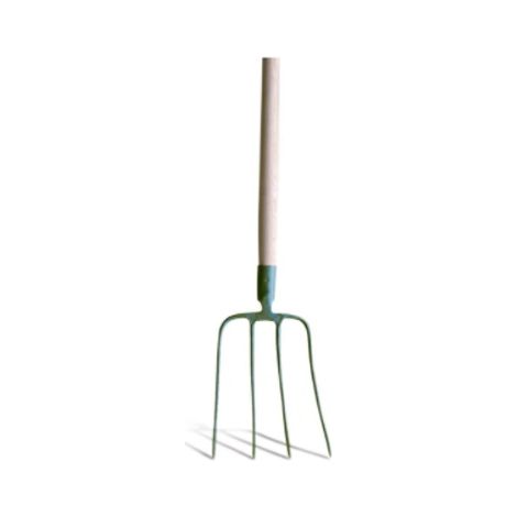 Fourche à fumier 4 dents avec manche bois 130cm - MERCIER - 7706