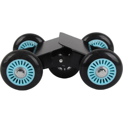 Booster De Pneu Plat, Outil De Déplacement De Rouleau De Pneu d'urgence Flexible avec 5 Roues pour Vélo Moto Tricycle (1/5)