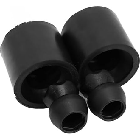 Bnineteenteam Arrêt de Porte en Caoutchouc pour Camping-Car, 2 Jeux de Supports de Porte de Remorque, Kit de Protection Anti-déformation Remplacement pour Camping-Car (1/4)