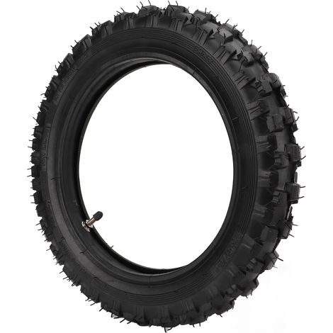 Pneu tout-terrain 2,50‑10 pouces et chambre à air de rechange pour moto tout-terrain CRF50 à valve droite (1/5)