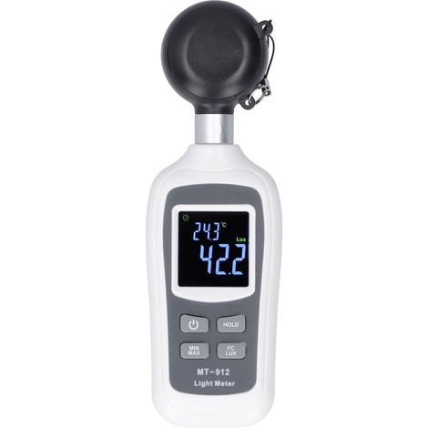 MT-912 Luxmètre Numérique Portable Mini Mesureur Lumière LCD 0-200K Lux (1/5)
